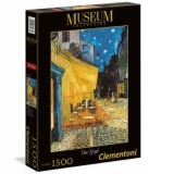 Puzzle 1500 piese Muzeum - Van Gogh - Caffe Terrace At Night - Clementoni 31667