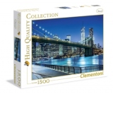 Puzzle 1500 piese HQ - New York - Clementoni 31804