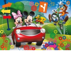 Puzzle 104 piese 3D - Mickey Mouse Club House - Clementoni 20604