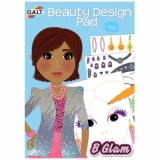 Girl Club - Carticica de colorat pentru fetite - Beauty Design Pad