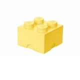 Cutie depozitare LEGO 2x2 galben deschis (40031741)