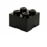 Cutie depozitare LEGO Movie 2x2 negru