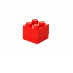 Mini cutie depozitare LEGO 2x2 rosu (40111730)