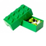 Cutie sandwich LEGO 2x4 verde inchis (40231734)