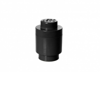 Cutie rotunda depozitare LEGO 1x1 negru (40301733)