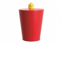 Cos multifunctional LEGO rosu