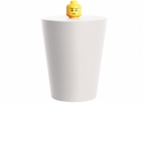 Cos multifunctional LEGO alb