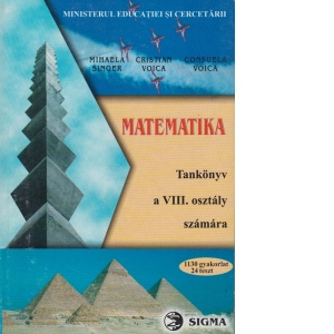 Matematica. Editia in limba maghiara pentru clasa a VIII-a