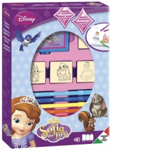 Trusa 4 stampile - Disney - Printesa Sofia