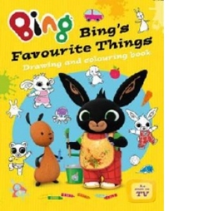 Bing's Favourite Things Drawing and Colouring Book