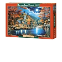 Puzzle 2000 piese Cabin by the Lake 200504