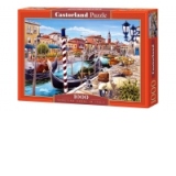 Puzzle 1000 piese Venetian Canal in Italy 103058