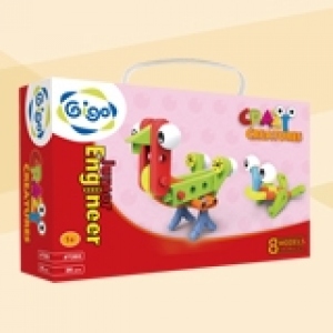 Set constructie CRAZY CREATURES