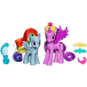 My Little Pony - Twilight Sparkle si Rainbow Dash