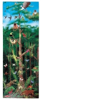 Melissa and Doug - Puzzle de podea Padurea Tropicala 100 pcs