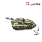 Tanc Leopard 2A5 - Colectia de puzzle 3D Super Military - 51 de piese
