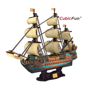 Corabia San Felipe - Puzzle 3D - 284 de piese