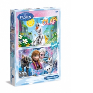 Puzzle Special 2x60 piese - Frozen - 07119