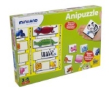 Anipuzzle magnetic - Miniland