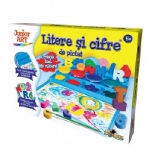 Micul Artist - Litere si Cifre de Pictat