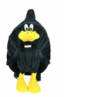 Rucsac de plus Warner Bros cu jucarie Daffy Duck