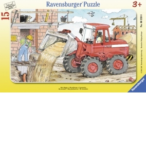 Puzzle Excavator, 15 Piese