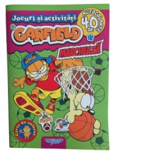Jocuri si activitati - Garfield marcheaza (40 de autocolante)