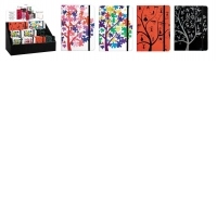 Agenda A7 cu banda elastica Trees