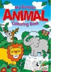 Carte de colorat Jumbo Animale