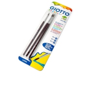 Set pensule Giotto pentru pictura in tempera si acuarela, 3 bucati/blister, nr. 3, 4, 5