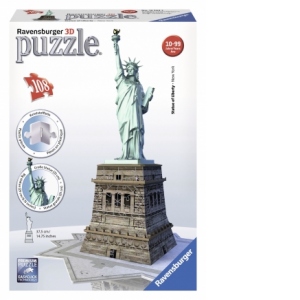 Puzzle 3D Statuia Libertatii 108 Piese