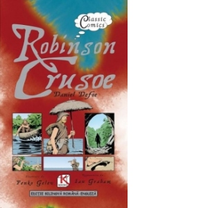 Robinson Crusoe - banda desenata - editie bilingva romana-engleza