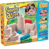 Set nisip kinetic Sands Alive si forme pentru castel