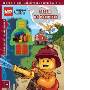 LEGO City: Statia de pompieri (minifigurina LEGO atasata)