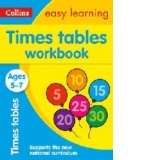 Times Tables Workbook Ages 5-7