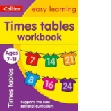 Times Tables Workbook Ages 7-11