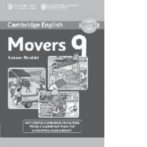 Cambridge English Young Learners 9 Movers Answer Booklet