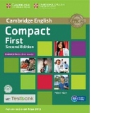 Compact First Student's Book Without Answers with CD-ROM wit