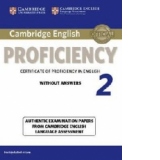 Cambridge English Proficiency 2 Student's Book Without Answe