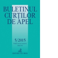 Buletinul Curtilor de Apel nr. 5/2015