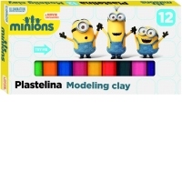 Plastilina Minions, 12 culori