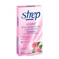 Benzi depilatoare fata Strep, 20 buc