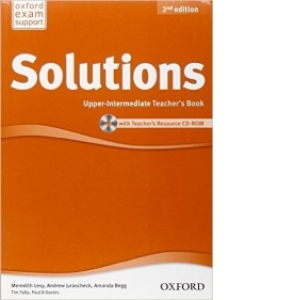 Solutions Upper-intermediate  Teachers Book and CD-ROM Pack Second Edition