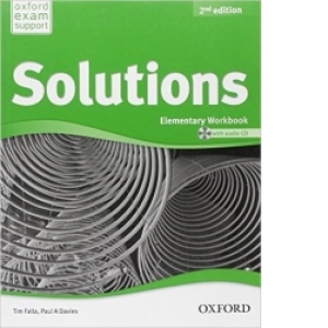 Solutions Elementary Workbook and Audio CD Pack Second Edition