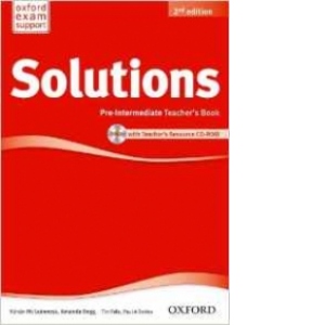 Solutions Pre-Intermediate Teachers Book and CD-ROM Pack Second Edition
