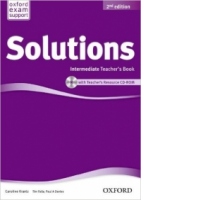 Solutions Intermediate Teachers Book and CD-ROM Pack Second Edition