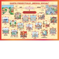 Mediul social - plansa A3 - Proiecte Tematice