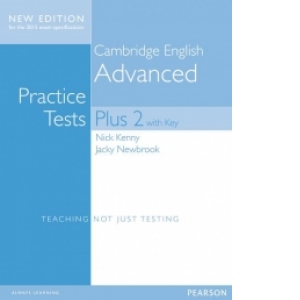 Cambridge Practice Tests Plus New Edition 2014 Advanced Students Book withKey