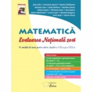 Evaluare nationala 2016 Matematica