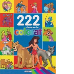 222 desene de colorat
